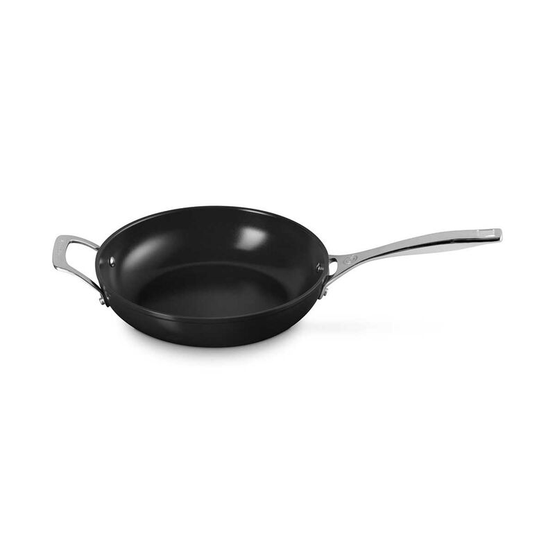 Le Creuset Non-Stick Ceramic Deep Frying Pan with Helper Handle 26cm image number 0